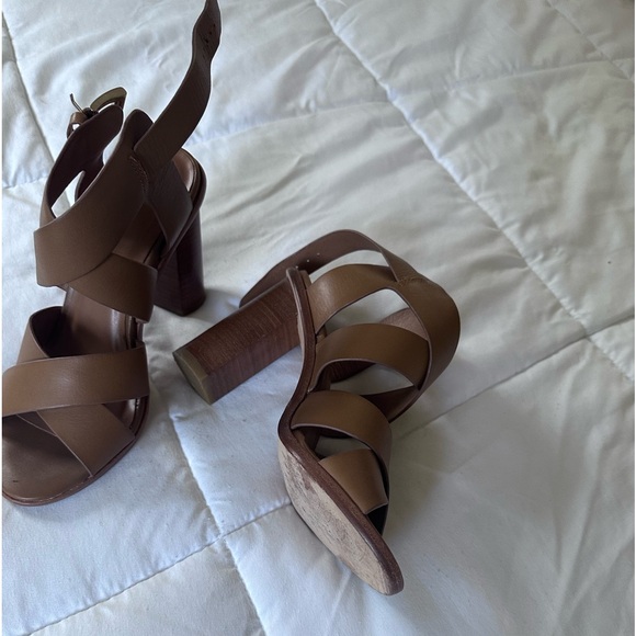 3 1/2 inches Joie sandals. Worn in a few times. - Picture 2 of 2